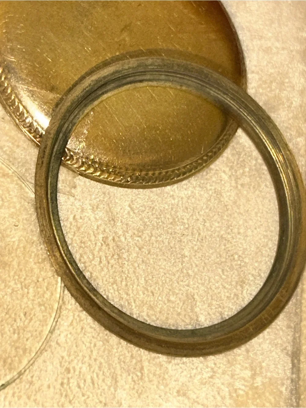 Hamilton Watch Co. 10K Rolled Gold Plate Railway Pocket Watch Case - PARTS ONLY